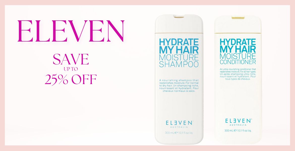 ✨ Get ready to shine with ELEVEN Australia at BeautySavers! Hydrate your hair and save up to 25% off today! 🛍️💧 #HairGoals #BeautySavers
