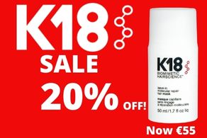 K18 Hair Treatment Mask and Shampoo Ireland