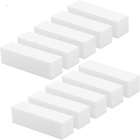 The Edge Nails White Buffing Blocks 10 Pack