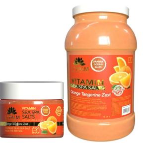 La Palm Orange Organic Sea Salt Pedicure & Manicure Soaks