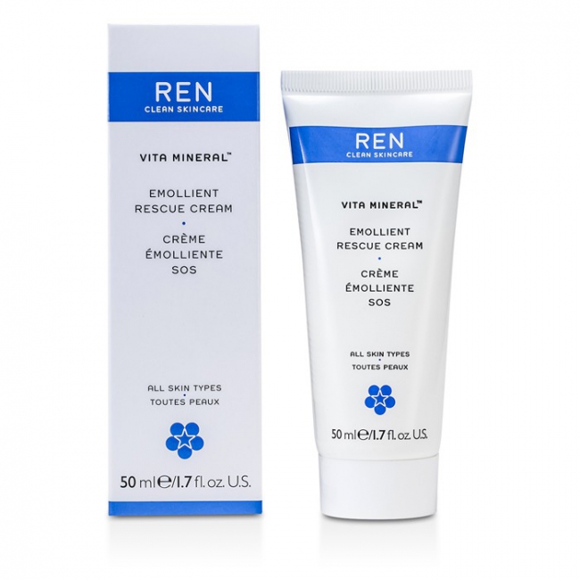 REN Clean Skincare Vita Mineral Emollient Rescue Cream 50ml
