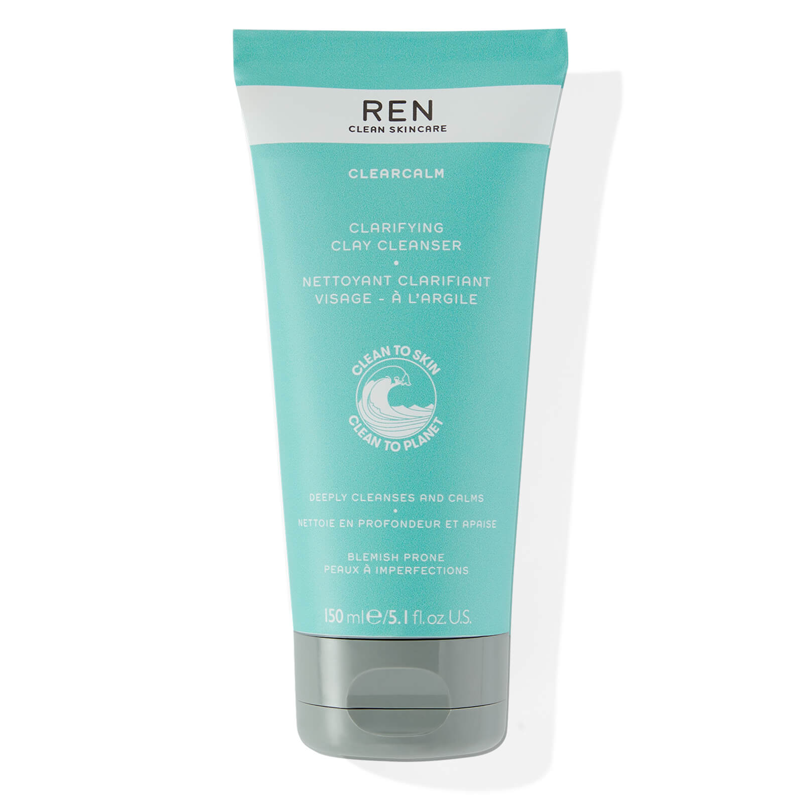 Ren Skincare Clearcalm Clarifying Clay Cleanser 150ml