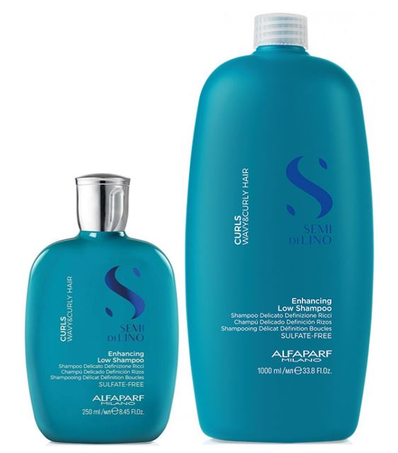 Alfaparf Semi Di Lino Curls Enhacning Low Shampoo