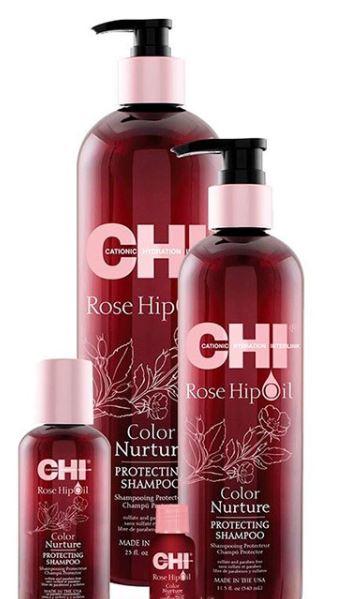 CHI Rosehip Protection Shampoos