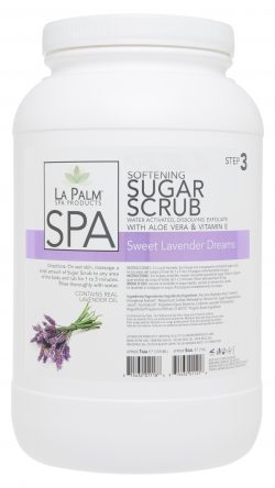 La Palm Lavender Organic Sea Salt Pedicure & Manicure Scrub