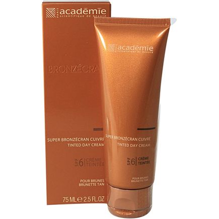 Academie Bronzecran Cuivre Tinted Day Cream Spf 6 75m