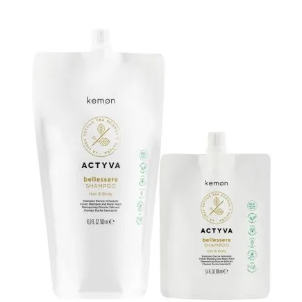 Kemon Actyva Bellessere Shampoo Pouch Bag 100ml