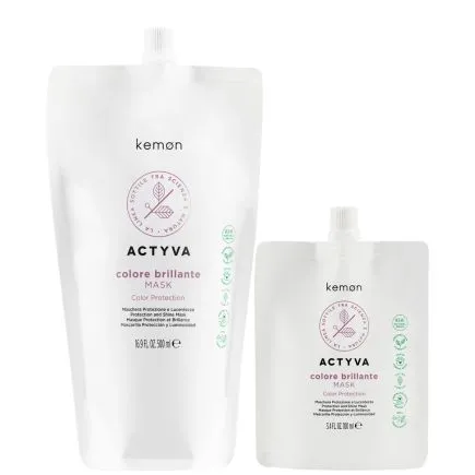 Kemon Actyva Colore Brillante Mask Pouch Bag 100ml