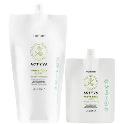 Kemon Actyva Nuova Fibra Mask Pouch Bag 100ml