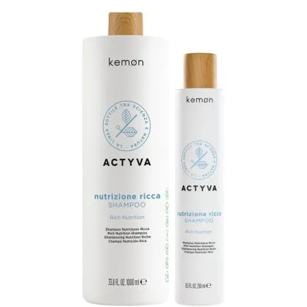 Kemon Actyva Nutrizione Ricca Shampoo 1 Litre