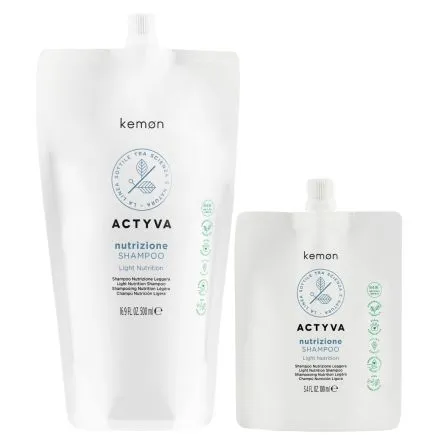 Kemon Actyva Nutrizione Shampoo Pouch Bag 100ml