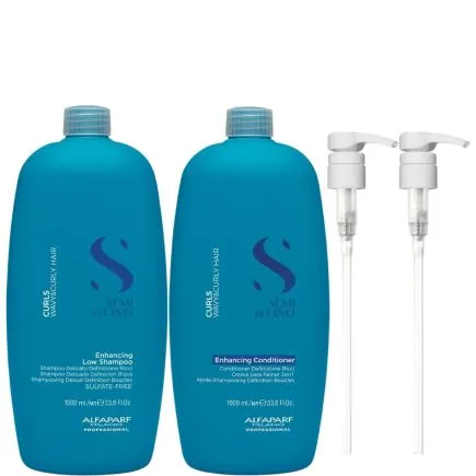 Alfaparf Semi Di Lino Curls Enhancing Shampoo & Conditioner 1 Litre