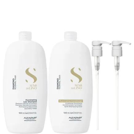 Alfaparf Semi Di Lino Diamond Illuminating Shampoo & Conditioner