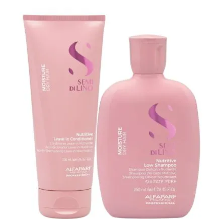 Alfaparf Semi Di Lino Moisture Nutritive Shampoo and Conditioner