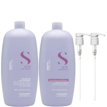 Alfaparf Semi Di Lino Smoothing Shampoo and Conditioner 1 Litre