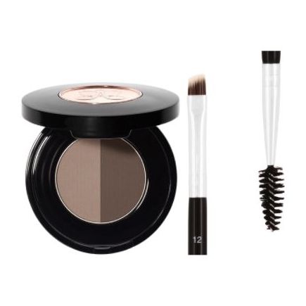 Anatasia Beverly Hills Brow Duo Dark Brown With 12 Brow Brush