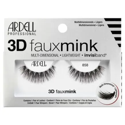 Ardell 3D Faux Mink Lashes Black 858