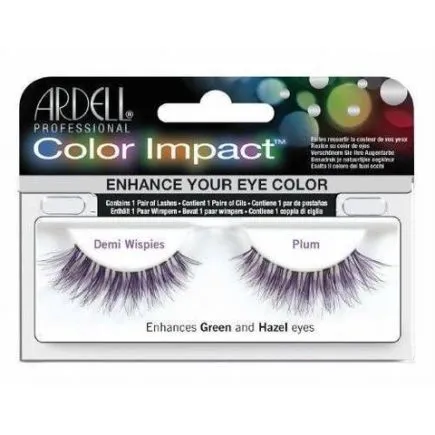 Ardell Color Impact Lashes Demi Wispies Plum
