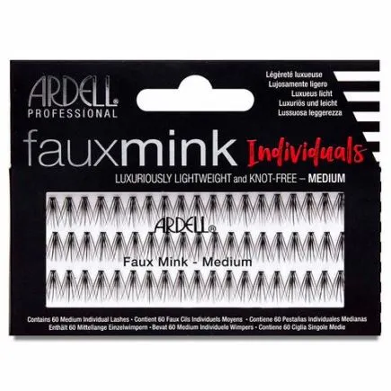 Ardell Lashes Faux Mink Individuals - Medium Black