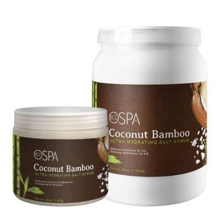BCL Spa Coconut & Bamboo Salt Scrub 16oz