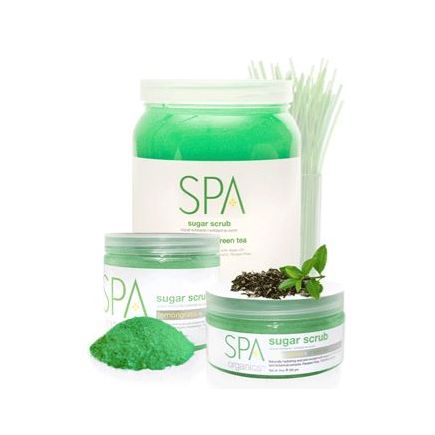 BCL Spa Lemongrass Sugar Scrub 16oz