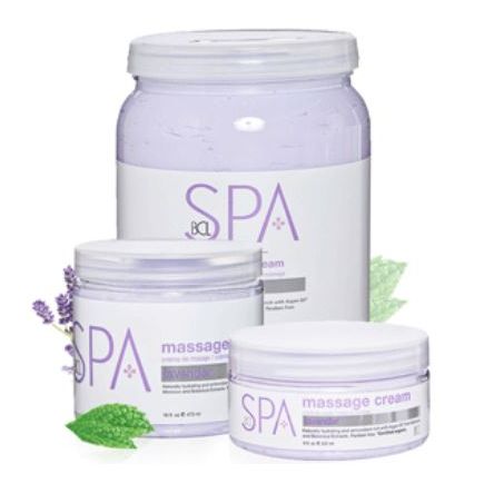 BCL Spa Lavender & Mint Massage Cream 16oz
