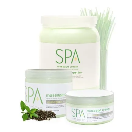 BCL Spa Lemongrass & Green Tea Massage Cream 0.5oz