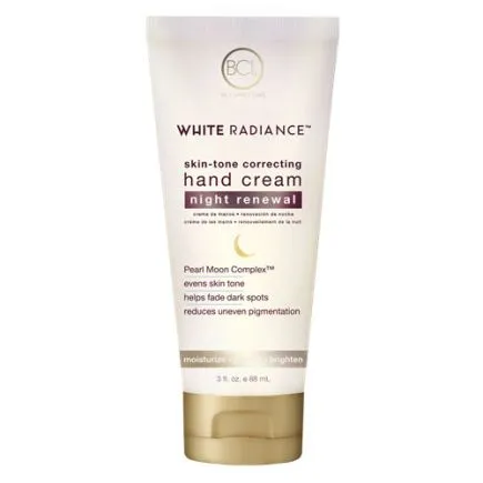 BCL Spa White Radiance Night Hand Cream SPF15 3oz