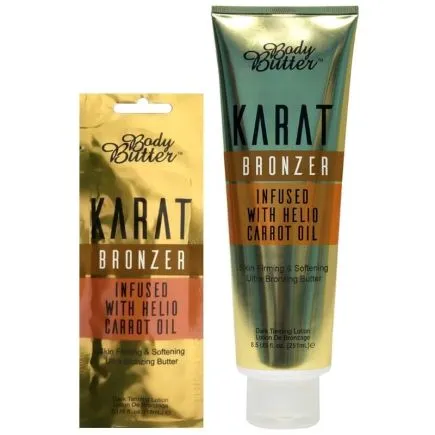 Body Butter KARAT Bronzer Dark Tanning Lotion Sachet