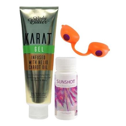 Body Butter KARAT Gel Tanning Accelerator Sunbed Kit