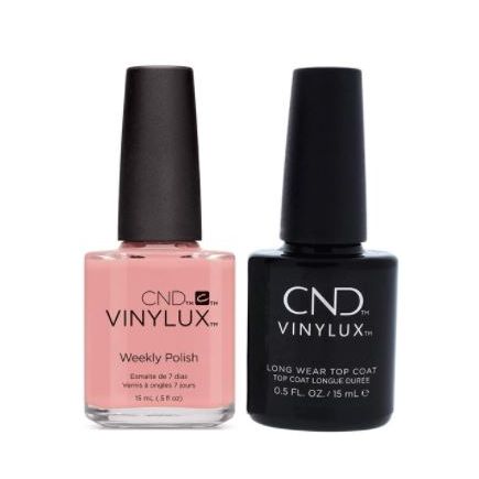 CND Vinylux Nude Knickers Long Wear Nail Polish And Top Coat