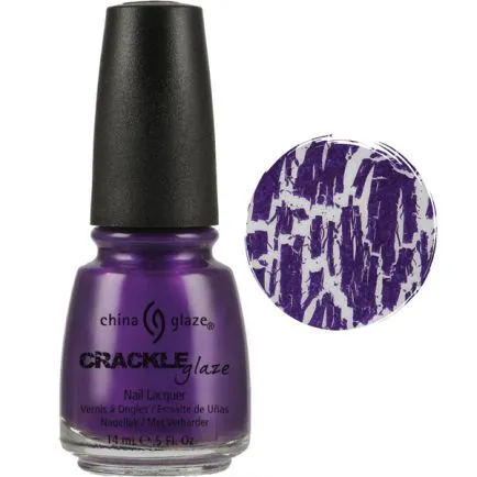 China Glaze Nail Polish Fault Line Purple 14ml Nail Polish