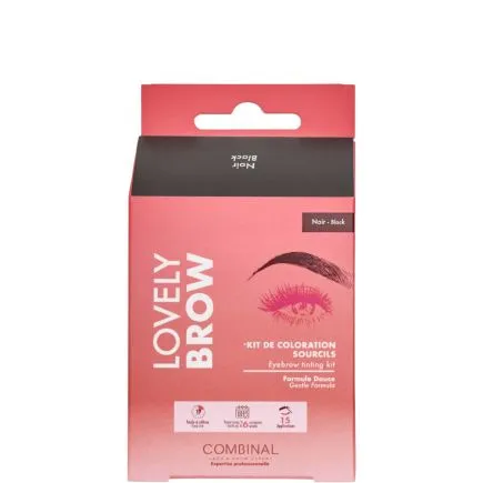 Combinal Lovely Brow Eyebrow Tinting Kit - Black