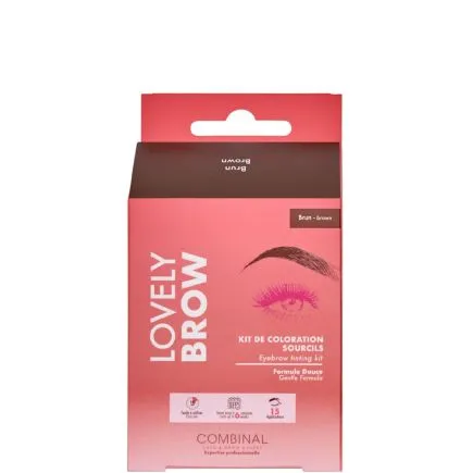 Combinal Lovely Brow Eyebrow Tinting Kit - Brown