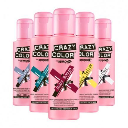Crazy Color Ruby Rouge Semi Permanent Hair Dye
