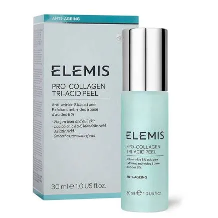 Elemis Pro-Collagen Tri-Acid Peel 30ml, Smoothes, Renews, Refines
