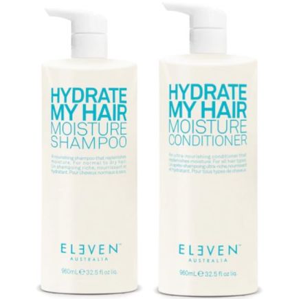 Eleven Australia Hydrate My Hair Moisture Shampoo And Conditioner 960ml