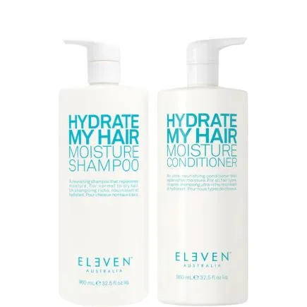 Eleven Australia Hydrate My Hair Moisture Shampoo & Conditioner 960ml