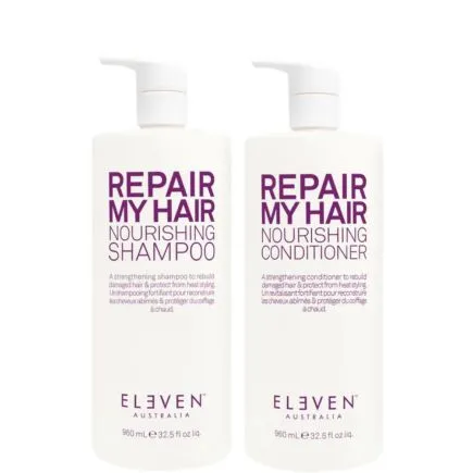 Eleven Australia Repair My Hair Nourishing Shampoo & Conditioner 960ml