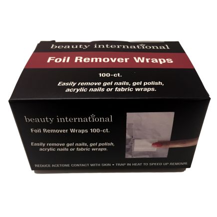 Foil Nail Remover Wraps 100 Pack