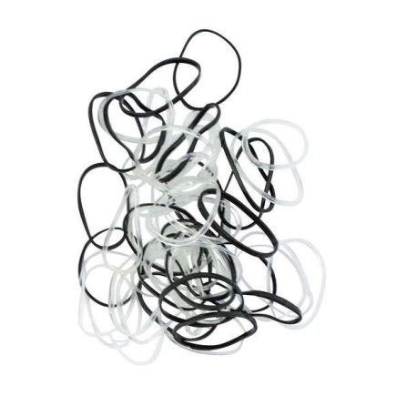 Hair Tools Elastic Bands 300 Pack Clear