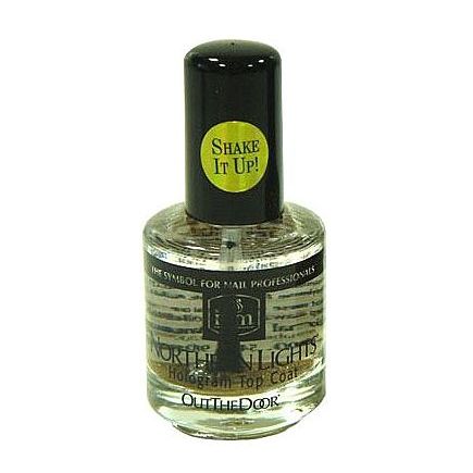 INM Northen Lights Hologram Top Coat Gold 15ml