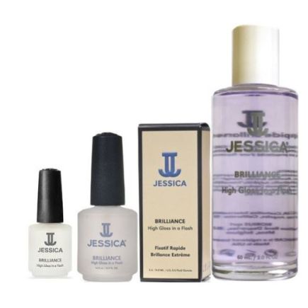 Jessica Cosmetics Brilliance High Gloss In A Flash Top Coat 7.4ml