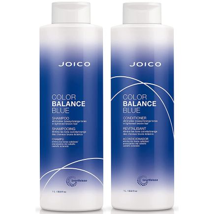 Joico Color Balance Blue Shampoo And Conditioner 1 Litre