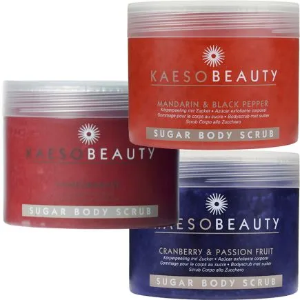 Kaeso Cranberry & Passion Sugar Body Scrub 450ml