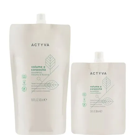 Kemon Actyva Volume e Corposita Shampoo Pouch Bag 500ml