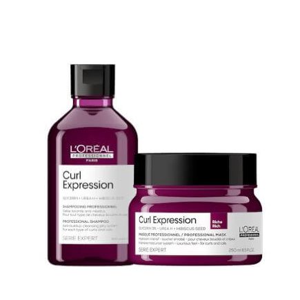 L'Oreal Curl Expression Clarifying Shampoo and Moisture Rich Mask