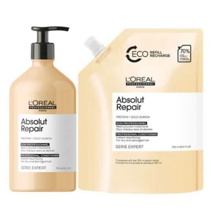 L'Oreal Serie Expert Absolut Repair Conditioner 750ml With Refill
