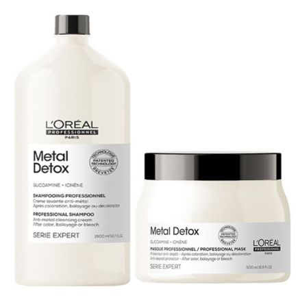 L'Oréal Série Expert Metal Detox Large Shampoo And Conditioner