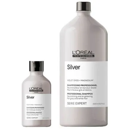 Forberedelse Isolere lindre L'Oreal Professionnel Serie Expert Silver Shampoo 1500ml | Loreal Prof